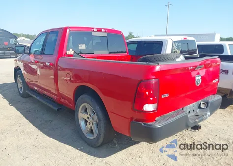 2012 Dodge Ram 1500 Slt из США, поврежденный, VIN 1C6RD7GT0CS128999